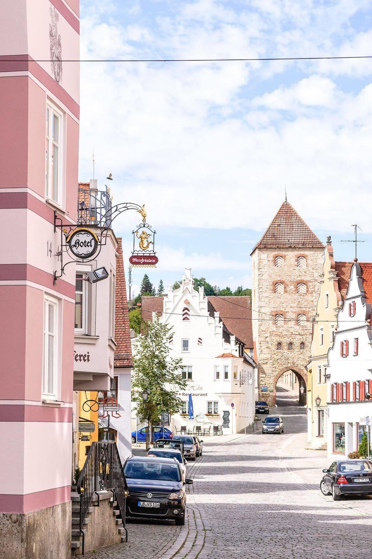 Akzent Hotel Meerfraeulein Wemding Экстерьер фото